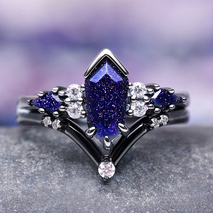 Starry Night™ Couples Ring Set