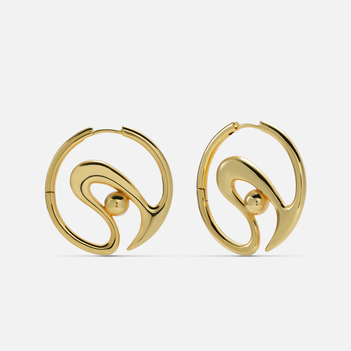 LIQUID ORBIT EARRINGS