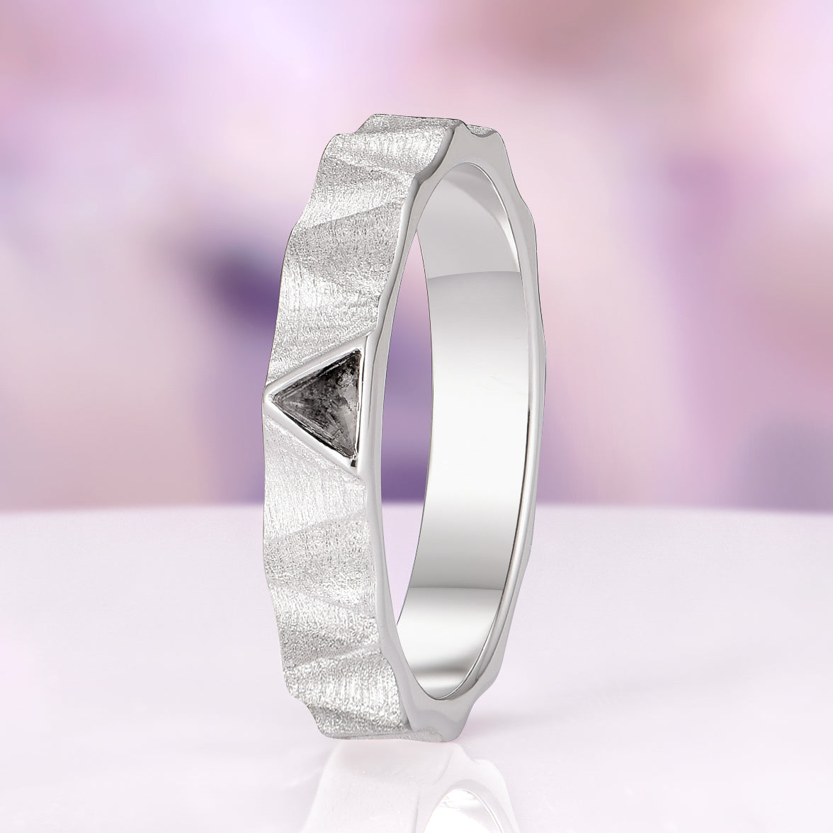 Galaxy Herkimer Diamond Couples Ring Set