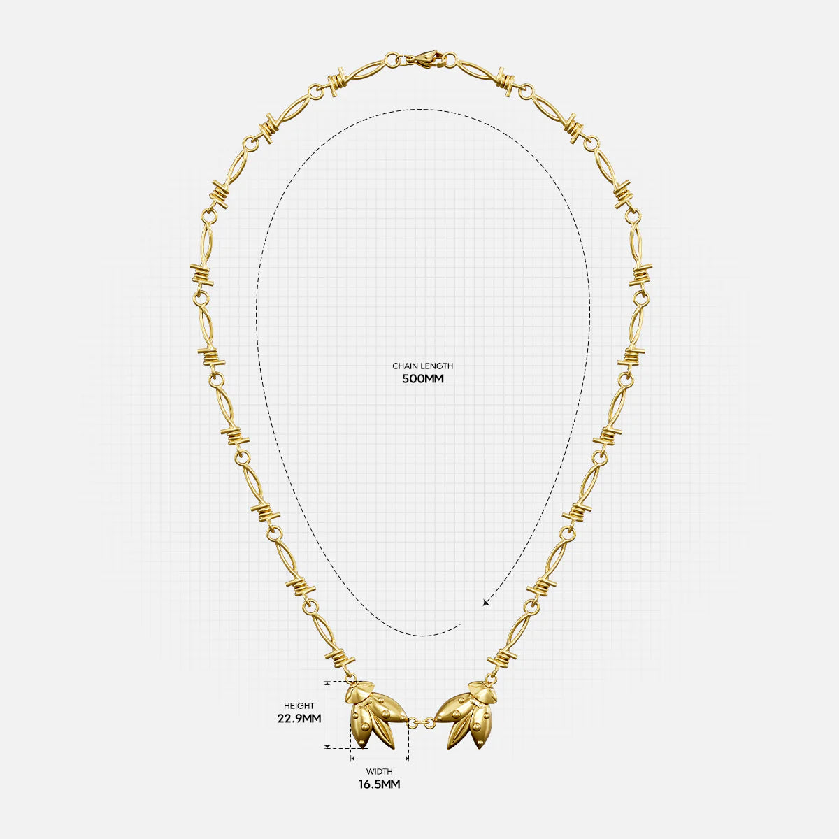 INSECT SENTINEL NECKLACE