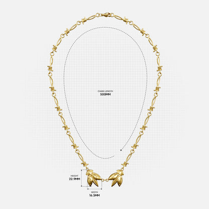 INSECT SENTINEL NECKLACE