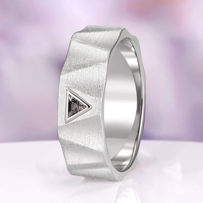Galaxy Herkimer Diamond Couples Ring Set