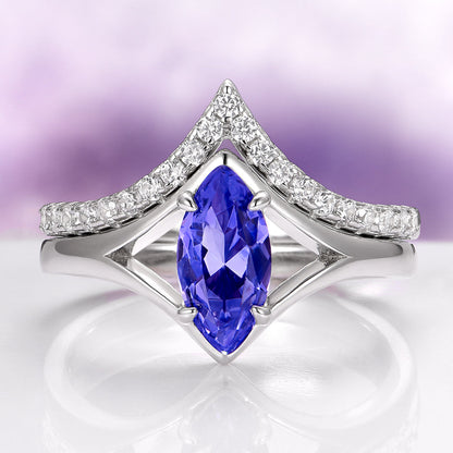 Orion Nebula™ & Tanzanite Couples Ring Set