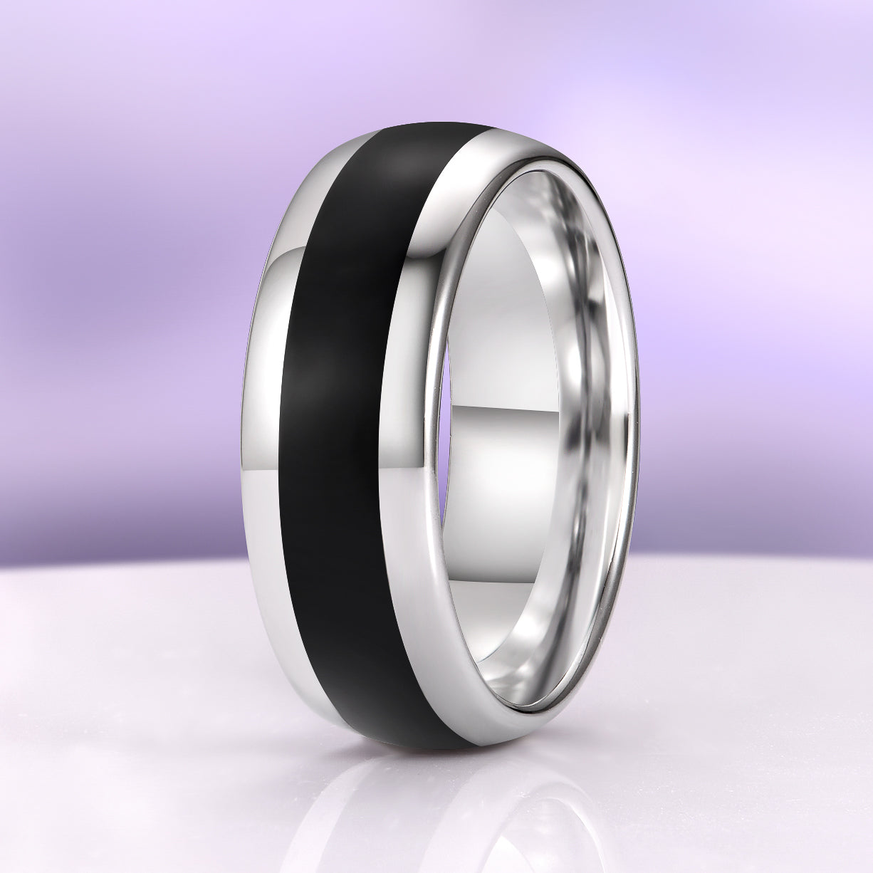 Elain Black Onyx Couples Ring Set