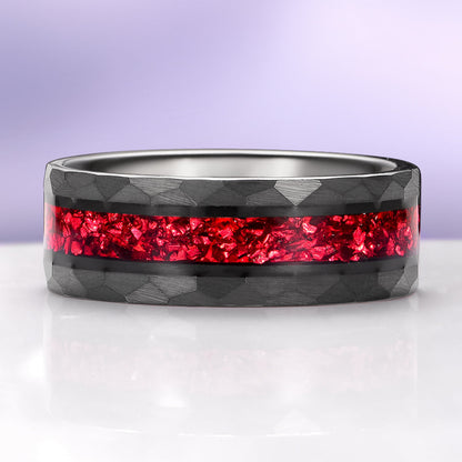 Skye Kite® Natural Red Garnet Couples Ring Set