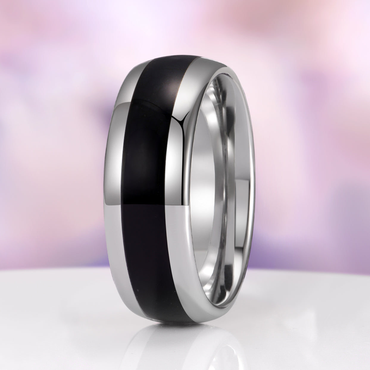 Skye Kite® Rutilated Quartz & Black Onyx Couples Ring Set