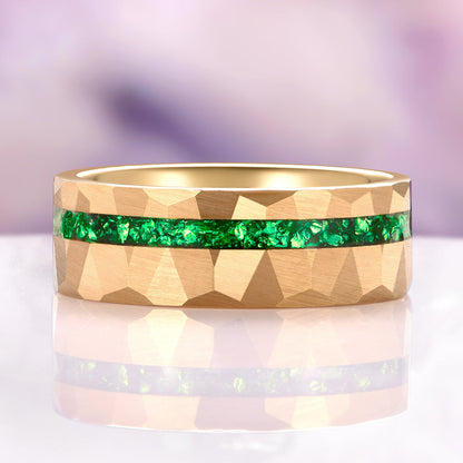 Maeve Emerald Couples Ring Set