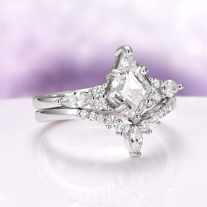 Skye Kite® Simulated Diamond Couples Ring Set