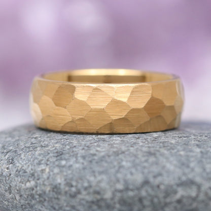 Simulated Diamond Leaf Couples Ring Set