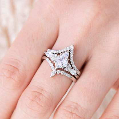 Skye Kite® Simulated Diamond Couples Ring Set