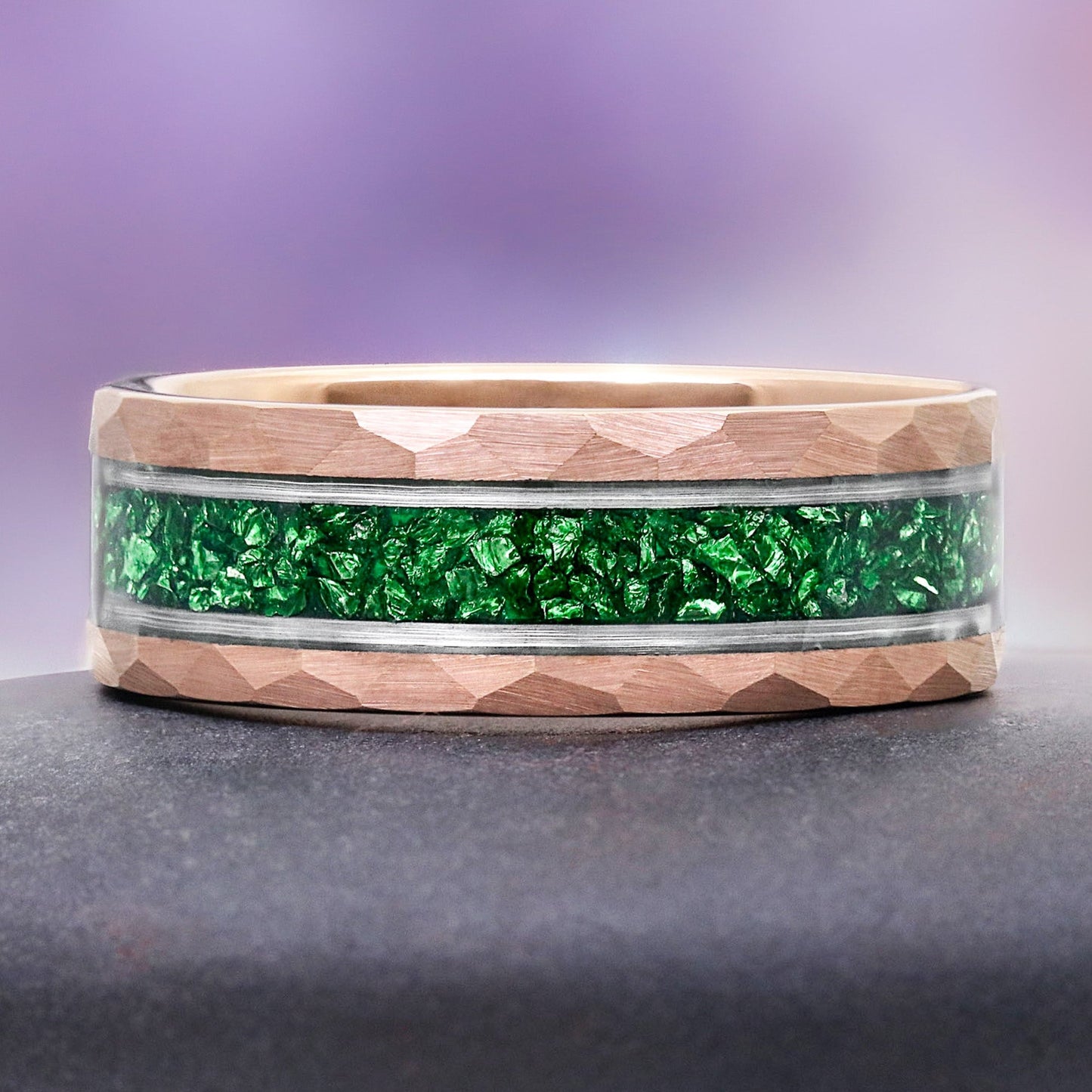 Skye Kite® Emerald Couples Ring Set