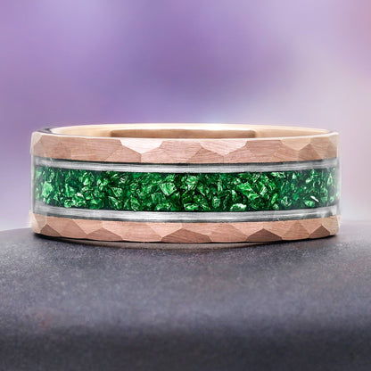Skye Kite® Emerald Couples Ring Set