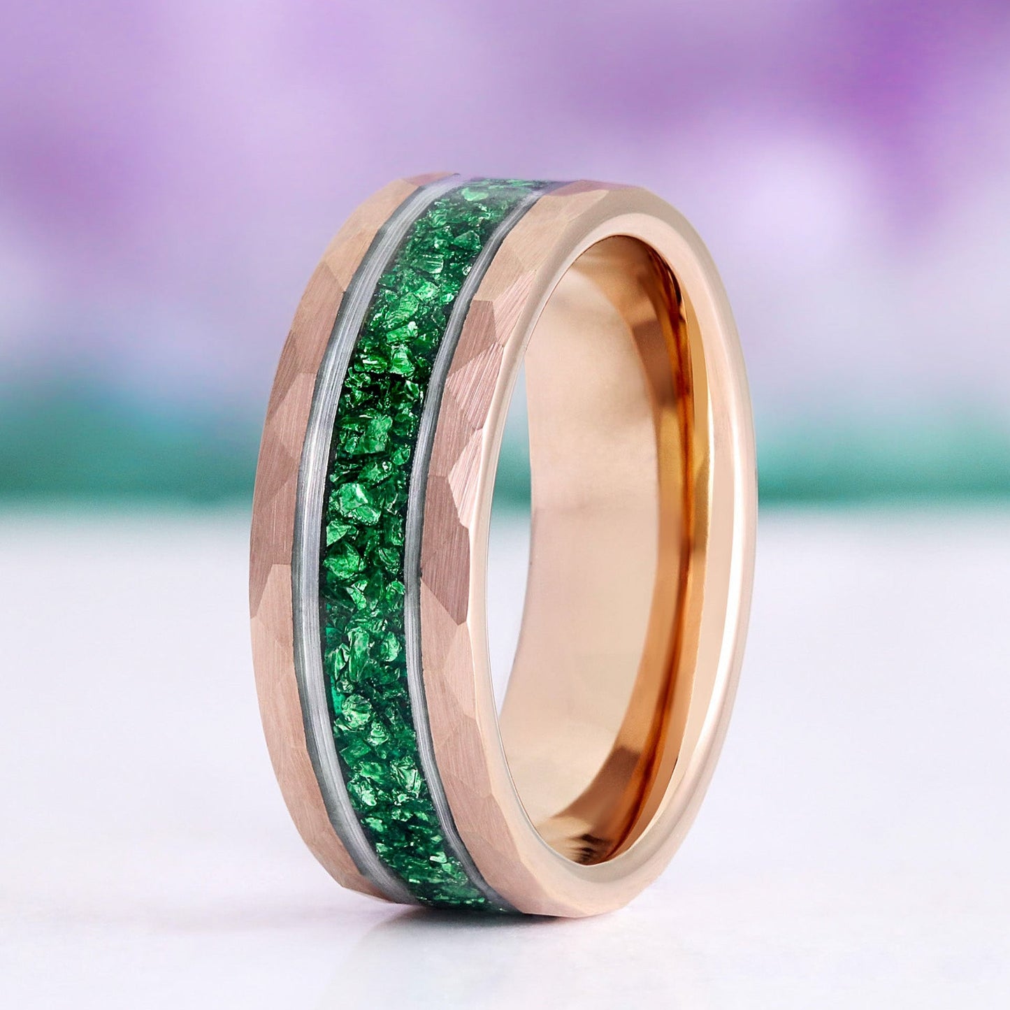 Skye Kite® Emerald Couples Ring Set