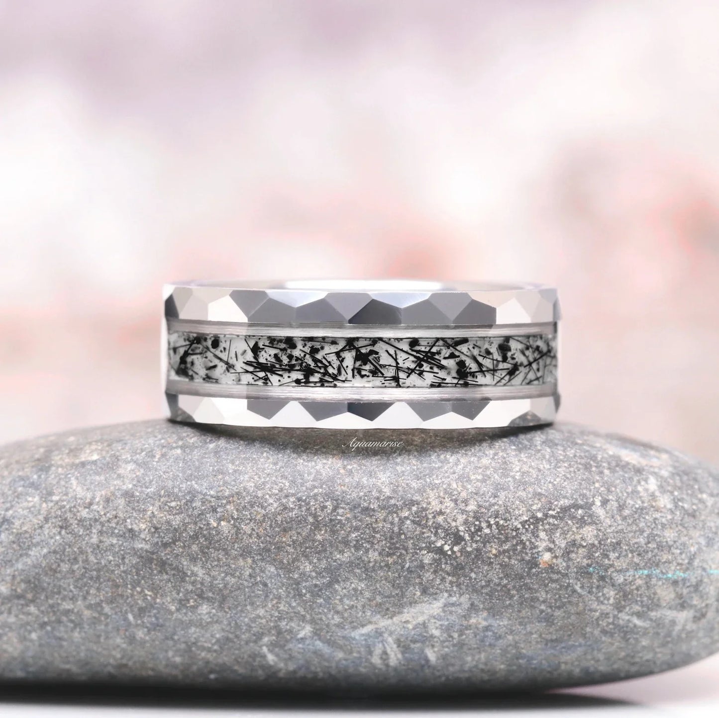 Rutilated Quartz Couples Ring Set
