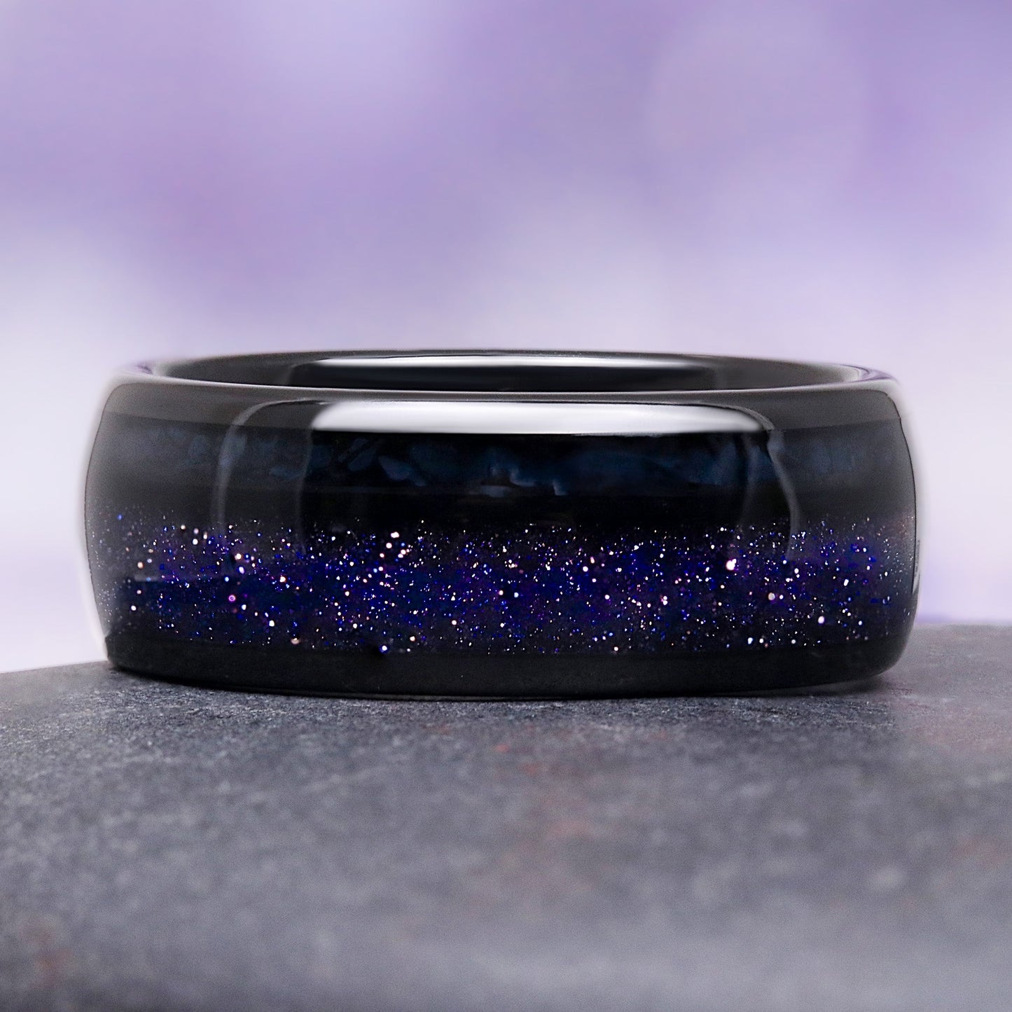Rowan Starry Night™ & Black Onyx Couples Ring Set